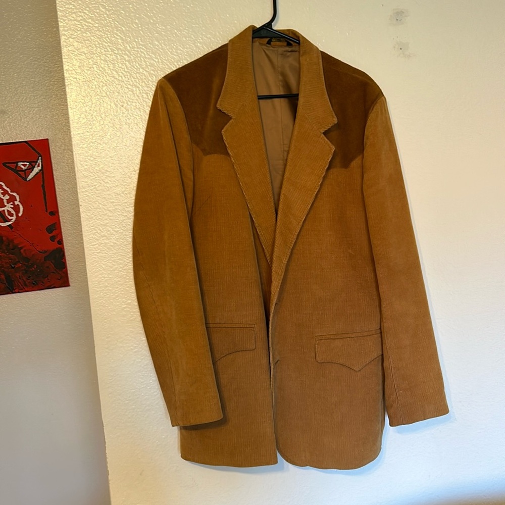 VINTAGE Pioneer Wear XL Coat Real Leather